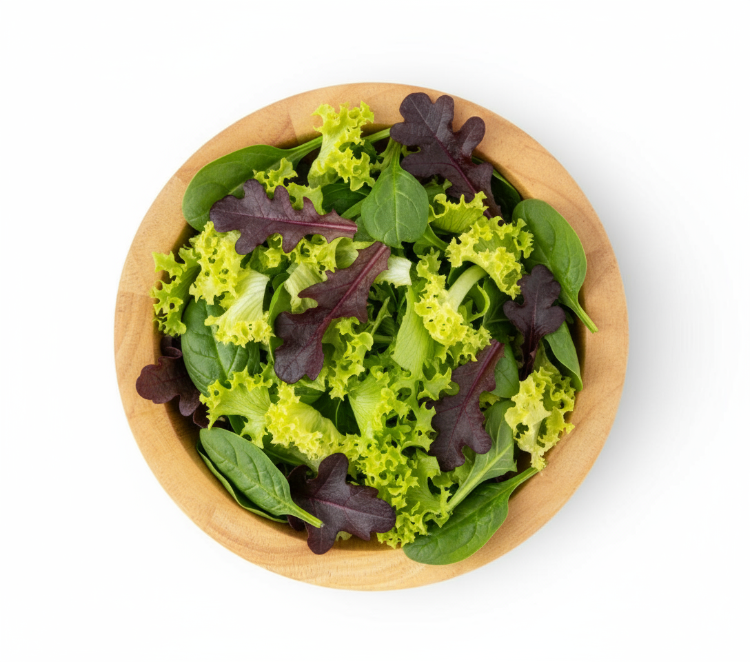 Spring Salad Mix (Lollo Bionda, Lollo Rosso, Oakleaf Red, Spinach)